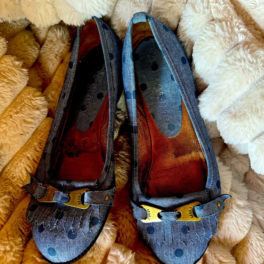 Marc Jacobs polka dot flats